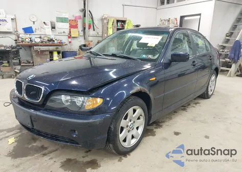 2004 BMW 325Xi Xi z USA, uszkodzony, nr VIN WBAEU33404PM61431
